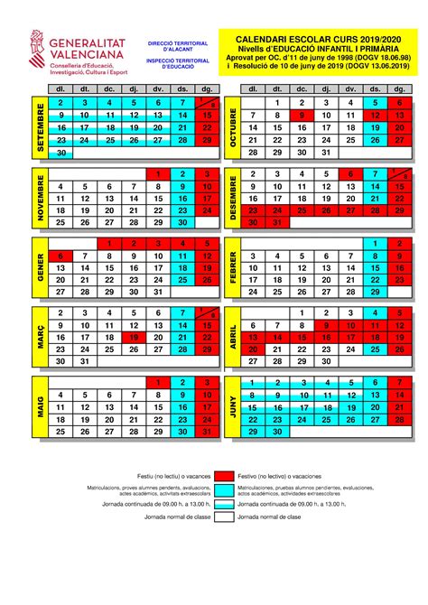 Calendario Escolar Primaria Hot Sex Picture