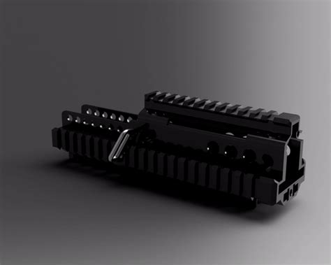 Fichier Stl L85 Daniel Defence Rail Handguard 🔫 ・objet Imprimable En 3d