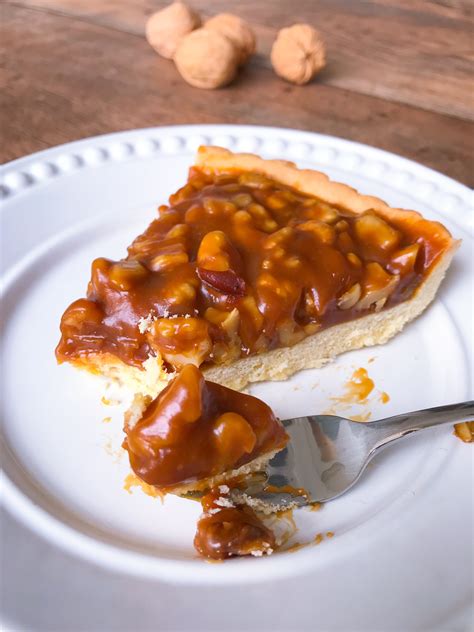 Torta De Nozes E Caramelo Jantinha De Hoje