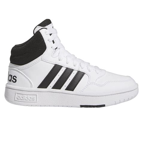 Buty Adidas Hoops Mid K Ig Odzie I Obuwie Miejskie Obuwie