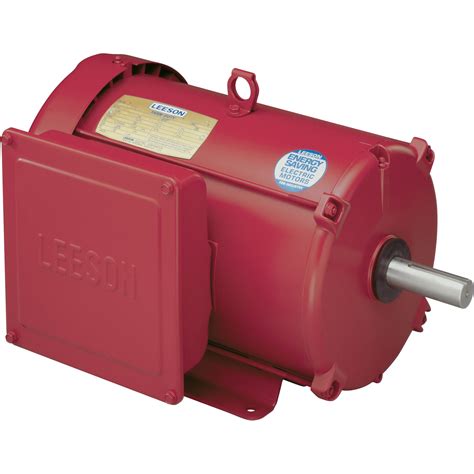 Leeson Farm Duty Electric Motor Hp Rpm Volts Single