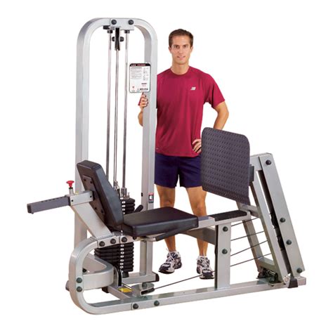 body solid pro club  leg press machine slpg incredibody