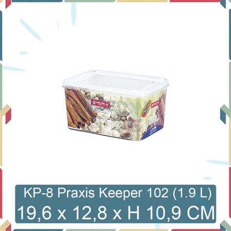 Jual MICTON Lion Star KP 8 Praxis Keeper 102 1 9L Wadah Kotak Makan