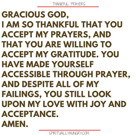 30 Thankful Prayers To Say Right Now With Images Prayer Of Thanks