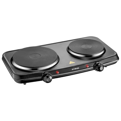 KHIND Double Electric Hot Plate Cast Iron HP BW Gobachi