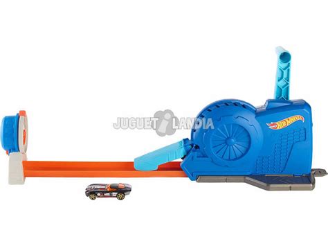 Hot Wheels Sfida Turbo Lanciatore Playset Track Builder Per Macchinine