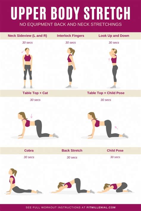 Quick And Easy Upper Body Stretches In 2024 Upper Body Stretches