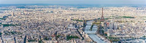 OverflightStock Aerial View Of Paris City Center France Aerial Stock