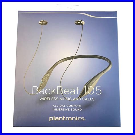 限定2個 Plantronics プラントロニクス Bluetooth ワイヤレスイヤホン ネックバンド型 Backbeat 105 Backbeat105 中古 のヤフオク落札情報