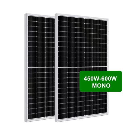 Powmr 450 Watt Half Cell Mono Solar Power Module Half Cut 450W