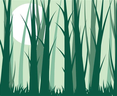 Forest Background Vector at GetDrawings | Free download