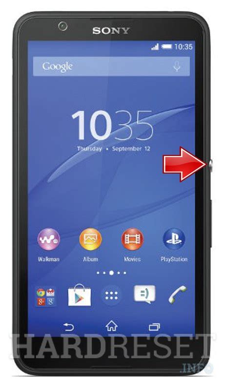 How To Do A Hard Reset On Sony Xperia E E Hardreset Info