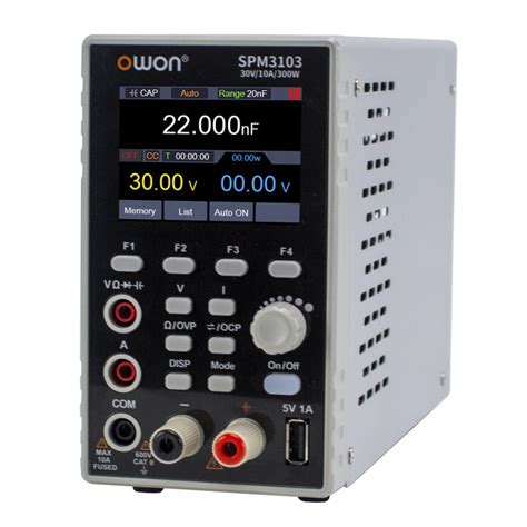 Owon Spm Series In Dc Power Supply And Multimeter