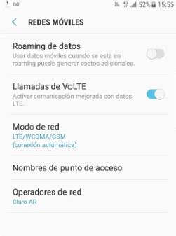 Cómo se activa desactiva VoLTE Asistencia Claro Argentina