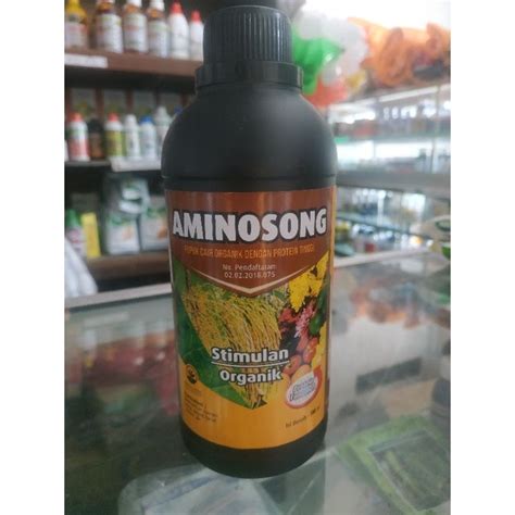 Jual Aminosong Pupuk Cair Stimulan Organik Protein Tinggi 500 Ml