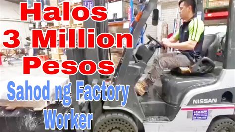 Halos Million Pesos Ang Sahod Ng Factory Worker Dito Sa Australia