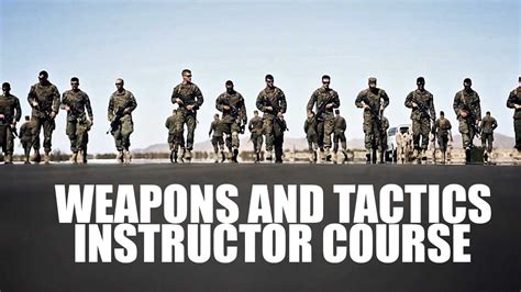 Inside Marine Weapons And Tactics Instructor Course Youtube