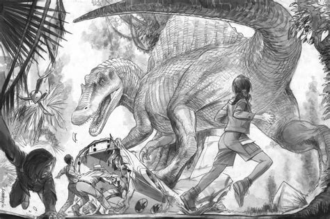 Jurassic Park 3 Concept Art 2001s Jurassic Park Sequel