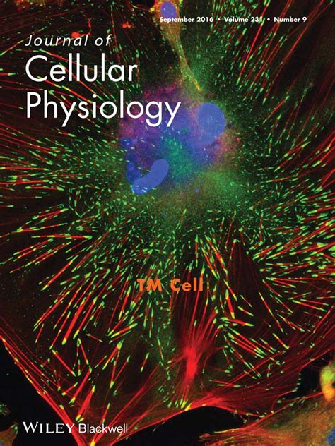 Journal Of Cellular Physiology Cell Biology Journal Wiley Online