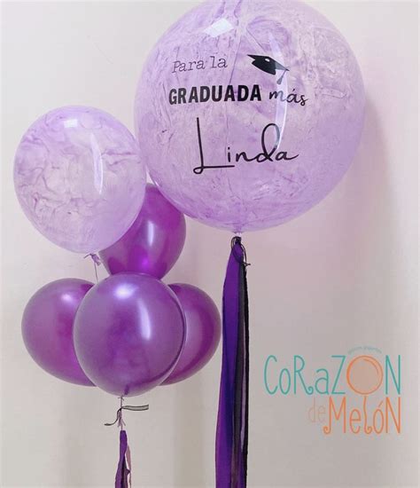 Graduación Globos Globos burbuja Fiesta niños