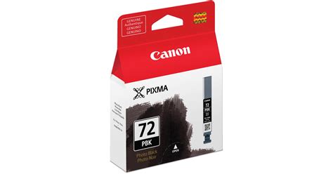 Canon LUCIA PGI 72 Photo Black Ink Tank 6403B002 B H Photo Video