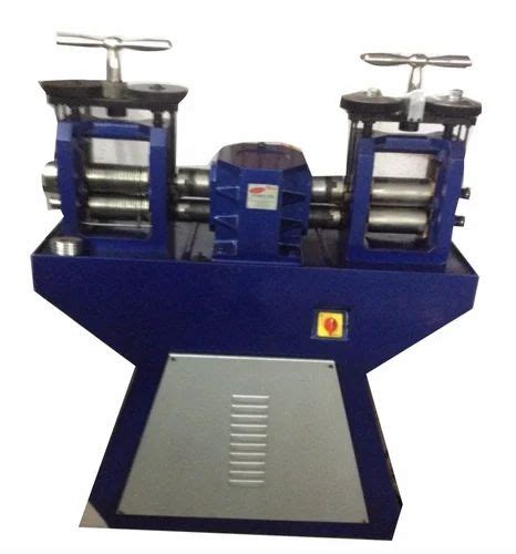 Electric Goldsmith Double Head Jewellery Rolling Machine At Rs