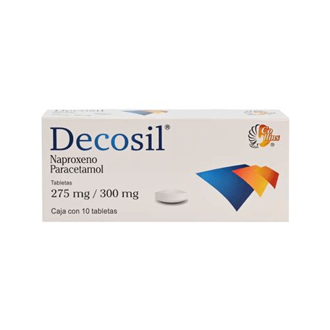 Decosil 10 Tabletas Farmacias Gi Mejoramos Tu Salud Elevando Tu