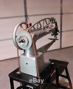 Adler Long Arm Industrial Sewing Machine Leather Patcher Cobbler