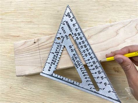 How To Use A Speed Square The Beginners Guide Anika S Diy Life