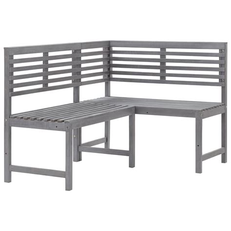 Vidaxl Zahradn Rohov Lavice Grey Cm Z Kaufland Cz