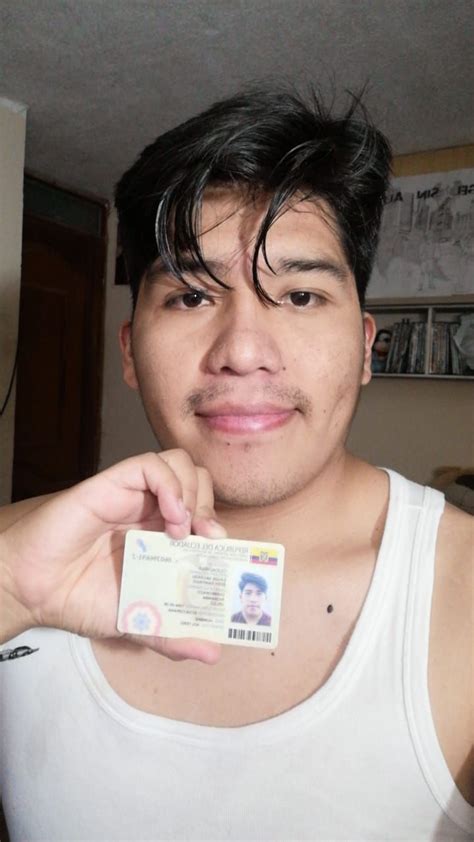 Man Holding Id Card Selfie Scannable Id Card Maker Id Card News Online