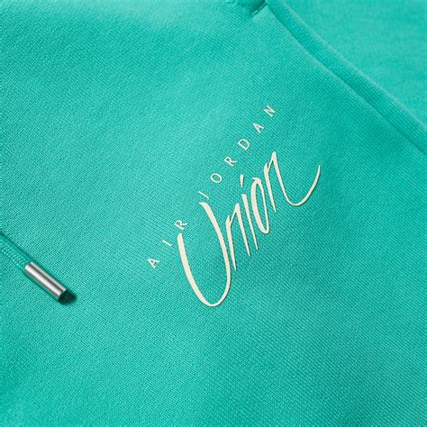 Air Jordan X Union Fleece Pant Kinetic Green End