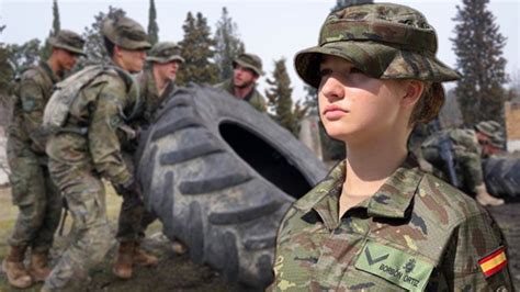 Los Entrenamientos De La Princesa Leonor En La Academia Militar De La