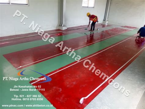 Kontraktor Epoxy Coating Lantai Profesional Jasa Cat Lantai Ahlibeton