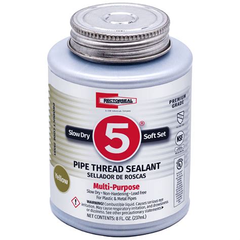 Rectorseal No 5 96 Fl Oz Pipe Thread Sealant 4yrv925551 Grainger