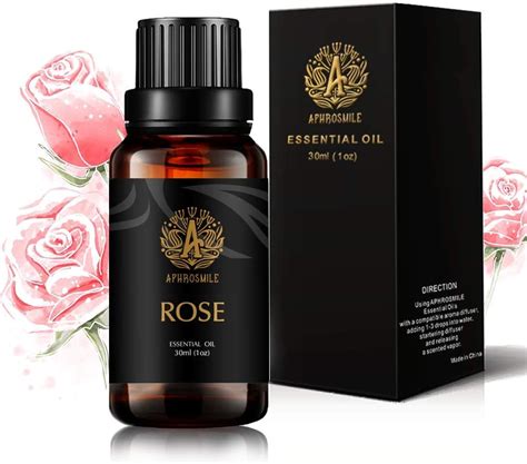 Rose Aromatherapy Essential Oil Fragrance 100 Pure Rose Scent Essential Oil For Diffuser