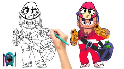 Yakışıklı Colt Çizimi Handsome How To Draw Brawl Stars