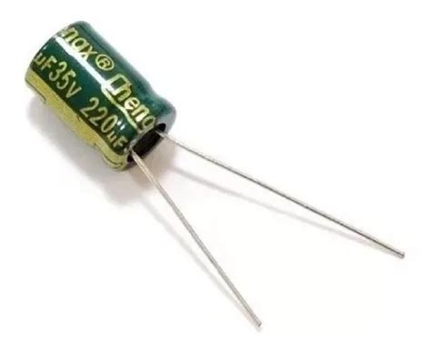 Capacitor Eletrolítico 220uf X 35v Lowesr 105° 20 Unidades Parcelamento Sem Juros