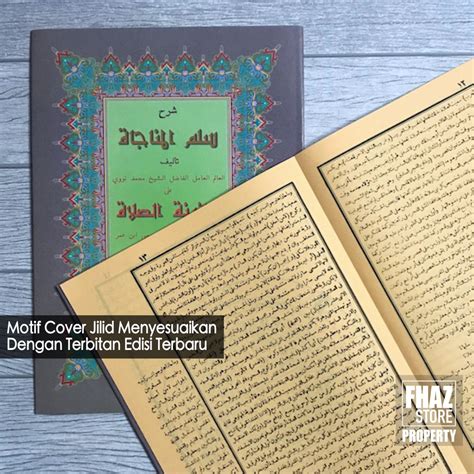 Jual Kitab Kuning Syarah Sulam Munajat Kitab Arab Gundul Kosongan