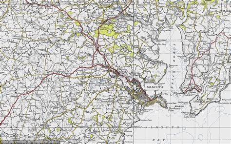 Historic Ordnance Survey Map of Penryn, 1946 - Francis Frith