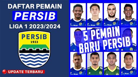 Daftar Skuad Pemain Persib Bandung Liga 1 2023 YouTube