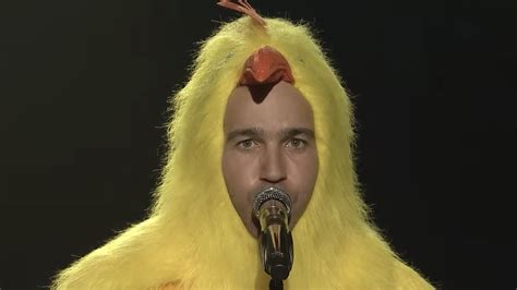 Fall Out Boy Dress Up As Chickens For ‘all Clucking Kerrang