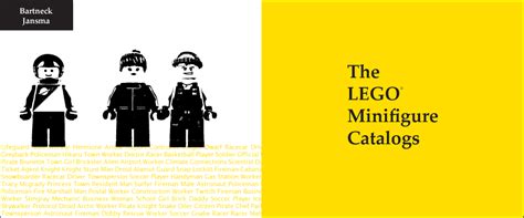 The Unofficial Lego Minifigure Catalog Available Now Elwin Lees Blog