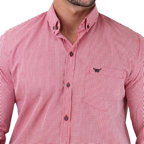 Camisa Xadrez Masculina Manga Longa Bill Way Rea Country Store Sua