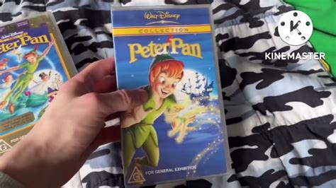 2 Different Vhs Versions Of Peter Pan Youtube