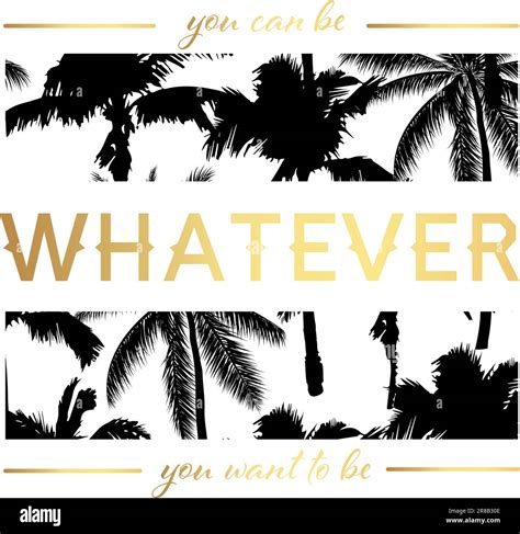 You Can Be Whatever You Want To Be Slogan On Fashion Seamless Pattern