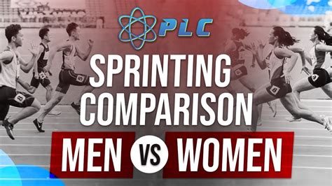 Men Sprinting Vs Women Sprinting Comparison Mechanics With Morey