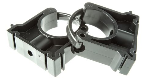 167061039 Georg Fischer Pp Black Pipe Clamp 087in X 268in X 173in