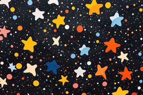 Stars backgrounds confetti pattern. AI | Free Photo Illustration - rawpixel