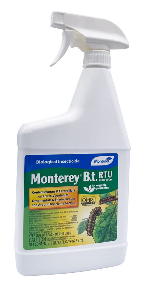 Monterey Bt Rtu 32 Fl Oz Spray Gardeningzone